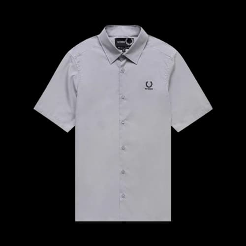 Fred Perry x Raf Simons Embroidered Short-Sleeve Shirt 'Eclipse'