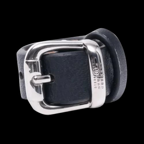 MM6 Maison Margiela Buckle Ring 'Black'