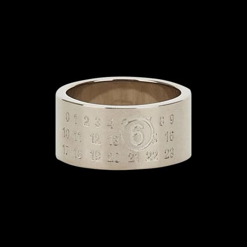 MM6 Maison Margiela Numeric Ring 'Palladio'