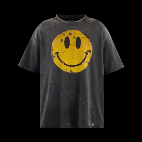 SAINT Mxxxxxx Smile KLF Short Sleeve Tee 'Black'