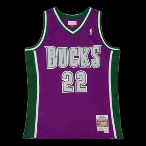 Mitchell & Ness x NBA Milwaukee Bucks 2001-02 Jersey 'Michael Redd 22'