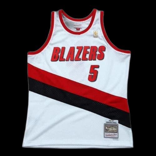 Mitchell & Ness NBA Swingman Jersey 'Portland Trail Blazers - Jermaine O'Neal 1996/97'