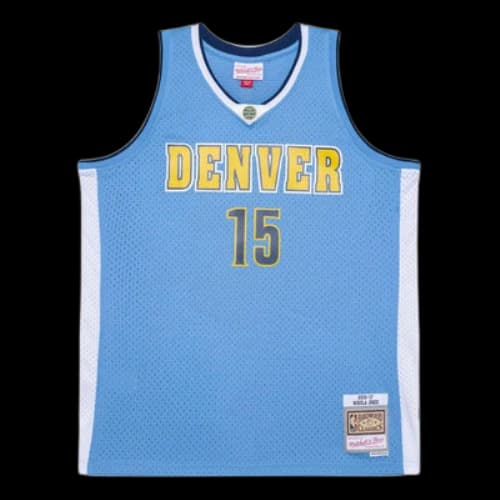 Mitchell & Ness NBA Nikola Jokic Denver Nuggets 2016/17 Road Jersey #15