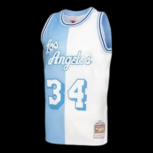 Mitchell & Ness x NBA Los Angeles Lakers 1996-97 Split Swingman Jersey 'Shaquille O'Neal 34'