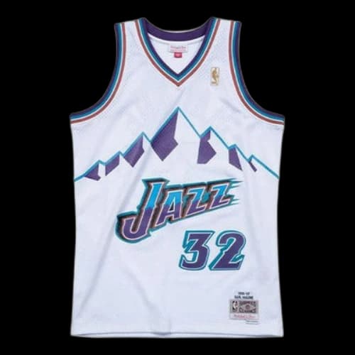 Mitchell & Ness NBA Swingman Jersey Utah Jazz Road 1996-97 Karl Malone