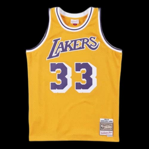 Mitchell & Ness x NBA Los Angeles Lakers 1984-85 Swingman Jersey 'Kareem Abdul-Jabbar 33'