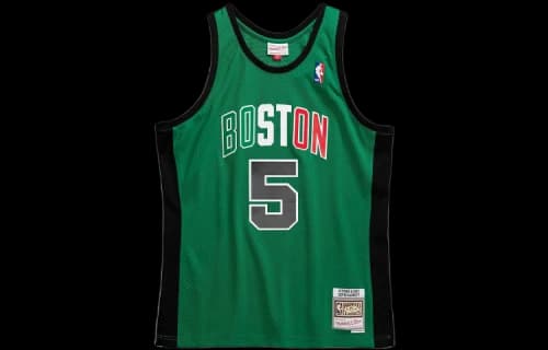 Mitchell & Ness Kevin Garnett Boston Celtics 2007-08 Italy Game Swingman Jersey Green
