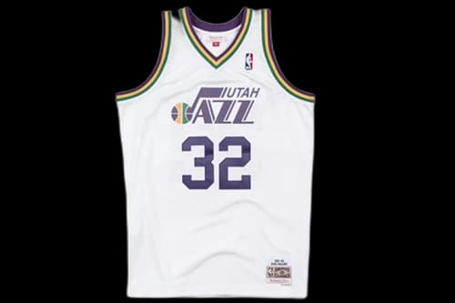 Mitchell & Ness Utah Jazz 1991-92 Karl Malone Swingman Jersey White