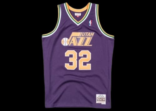 Mitchell & Ness Utah Jazz 1991-92 Karl Malone Swingman Jersey Purple