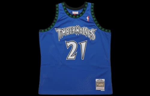 Mitchell Ness Basketball Jersey Unisex Royal Blue