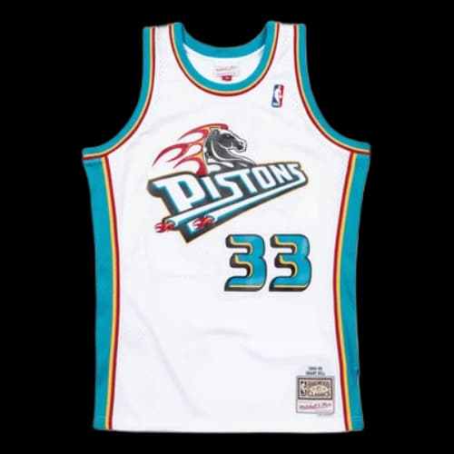 Mitchell & Ness x NBA Detroit Pistons 1998-99 Swingman Jersey 'Grant Hill 33'