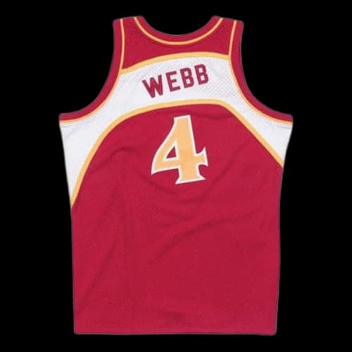 Mitchell & Ness NBA Swingman Jersey 'Atlanta Hawks - Spud Webb 1986-87'