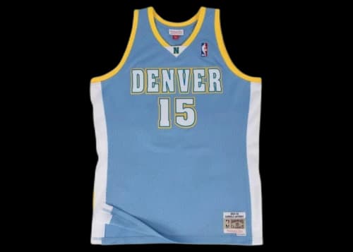 Mitchell & Ness Denver Nuggets Road 2003-04 Carmelo Anthony Swingman Jersey Royal