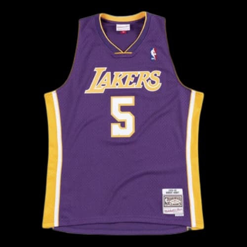 Mitchell & Ness x NBA Los Angeles Lakers 1999-00 Swingman Jersey 'Robert Horry 5'