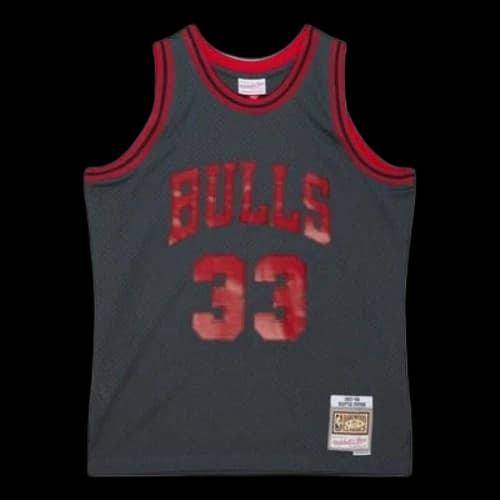 Mitchell & Ness x NBA Chicago Bulls 1997-98 Space Knit Swingman Jersey 'Scottie Pippen 33'