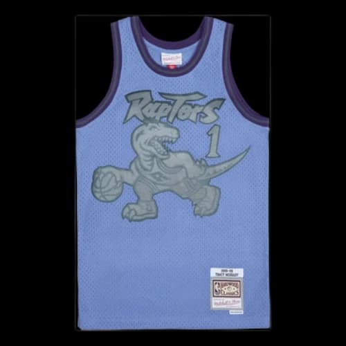 Mitchell & Ness x NBA Raptors Space Knit Swingman Jersey 'Tracy Mcgrady'