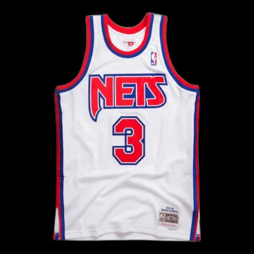 Mitchell & Ness x NBA New Jersey Nets 1992-93 Swingman Jersey 'Drazen Petrovic 3'