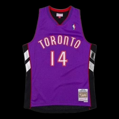 Mitchell & Ness NBA Muggsy Bogues Toronto Raptors 2001/02 Hardwood Classics Swingman Jersey #14