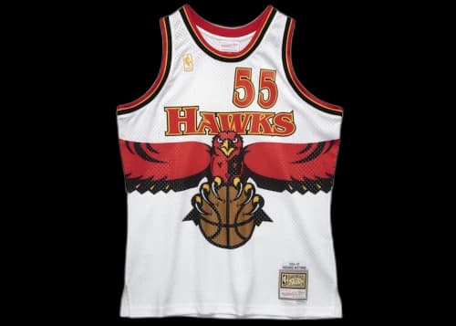 Mitchell & Ness Dikembe Mutombo Atlanta Hawks 1996-97 Swingman Swingman NBA Jersey White