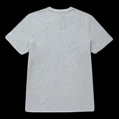 Skechers Sports Alphabet Printing Short Sleeve Gray