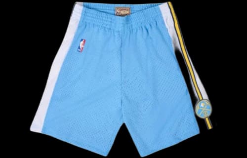 Mitchell & Ness x NBA Denver Nuggets Road 2016-17 Shorts 'Blue'