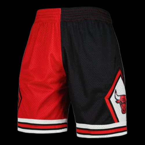 Mitchell & Ness x NBA Split Swingman Shorts 'Chicago Bulls 1997'