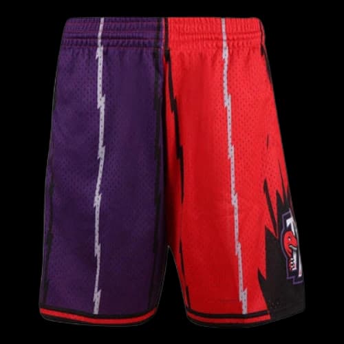 Mitchell & Ness x NBA Split Swingman Shorts 'Toronto Raptors 1998'