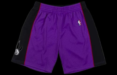 Mitchell & Ness NBA Swingman Shorts Toronto Raptors 1999-00 'Purple Black'