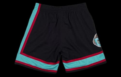 Mitchell & Ness NBA Swingman Shorts Memphis Grizzlies 2001-02 'Black Green'