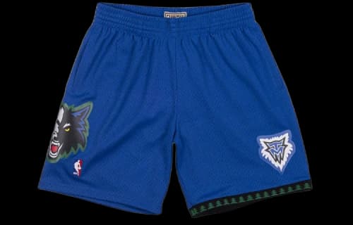 Mitchell & Ness x NBA Minnesota Timberwolves 2003-04 Swingman Shorts 'Blue'