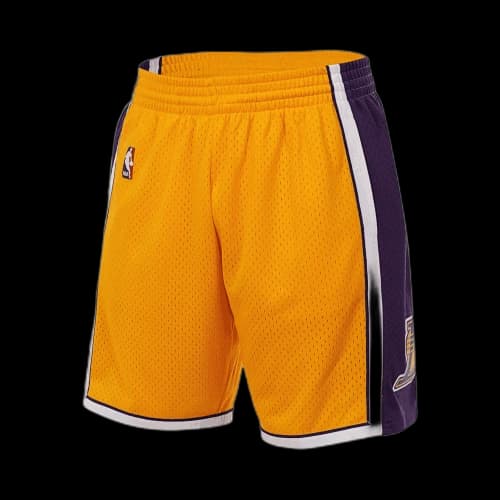 Mitchell & Ness NBA Swingman Shorts Los Angeles Lakers 2009-10 'Yellow Purple'
