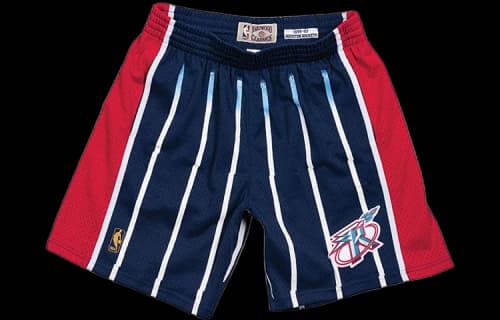 Mitchell & Ness NBA Swingman Shorts Houston Rockets Road 1996-97 'Navy White'