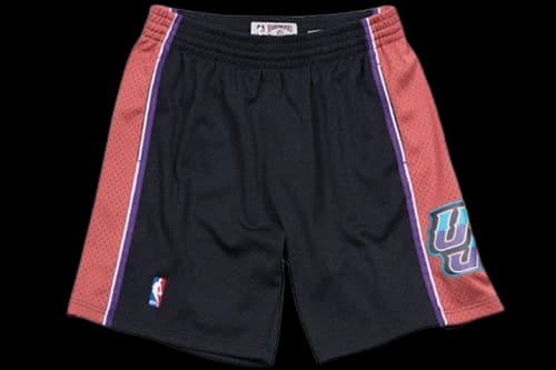 Mitchell & Ness x NBA Utah Jazz 1998-99 Swingman Shorts 'Black'