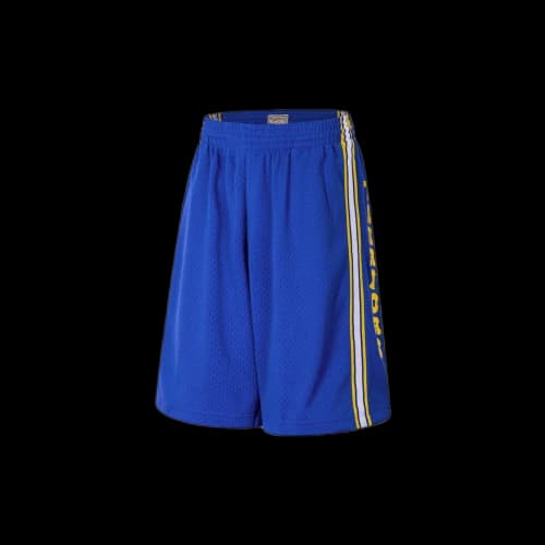 Mitchell & Ness NBA Swingman Shorts Golden State Warriors Road 1981-82 'Blue Yellow'