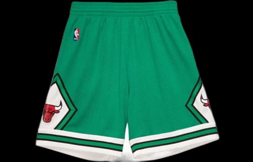Mitchell & Ness NBA Swingman Chicago Bulls 2008-09 Shorts 'Green White'