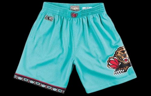 Mitchell & Ness x NBA Memphis Grizzlies 1998-99 CNY Shorts 'Teal'