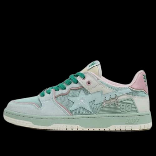 A BATHING APE x Bapy Bape Sta 'Green'