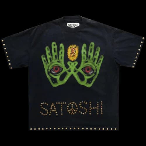 Satoshi Nakamoto Positive Energy Tee 'Black'