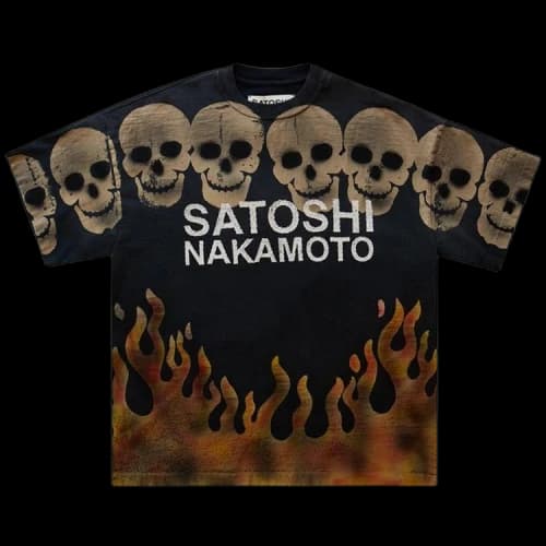 Satoshi Nakamoto Lost Boys Tee 'Black'