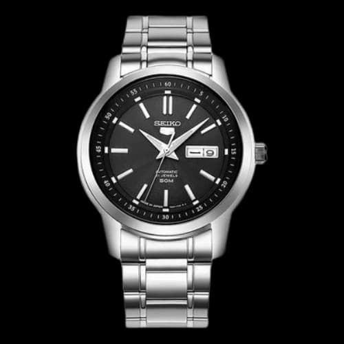 SEIKO No. 5 Mechanical Business Casual Automatic Black