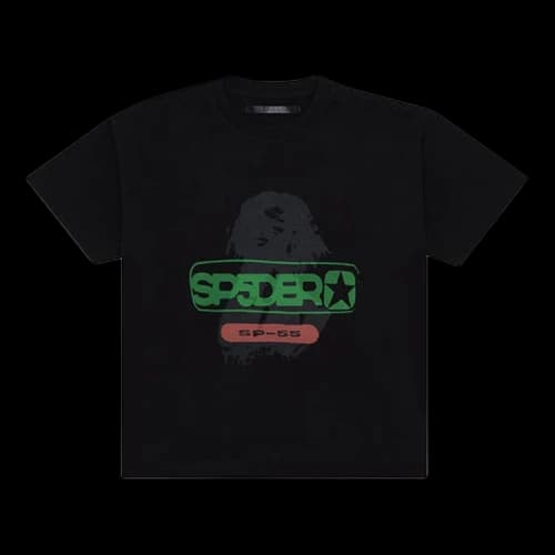 Sp5der Oversized Reunion Tee 'Black'