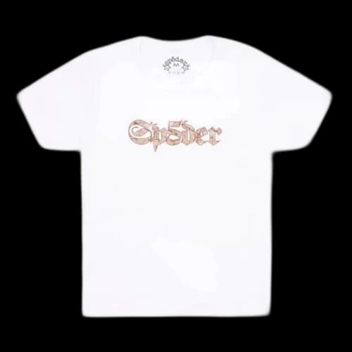 Sp5der Juan V2 Baby Tee 'White'