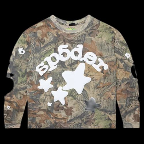 Sp5der Beluga Long-Sleeve Tee 'Real Tree'