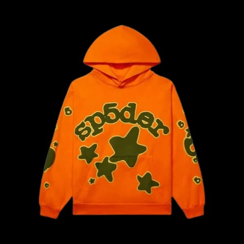 Sp5der Beluga Hoodie 'Orange'