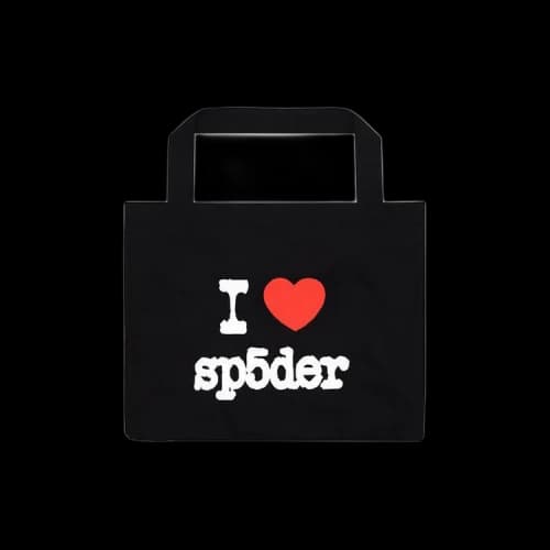 Sp5der Souvenir XL Tote Bag 'Black'