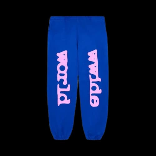 Sp5der Beluga Sweatpants 'Blue'