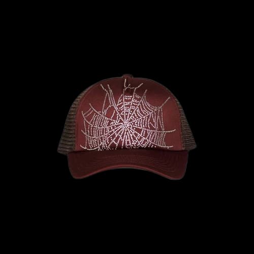 Sp5der Web Trucker Hat 'Brown'