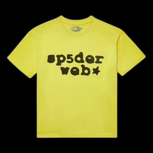 Sp5der Web Tee 'Yellow'