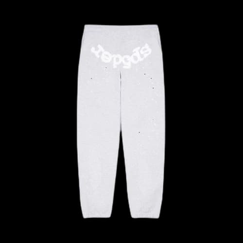 Sp5der OG Web Sweatpants 'Heather Grey'