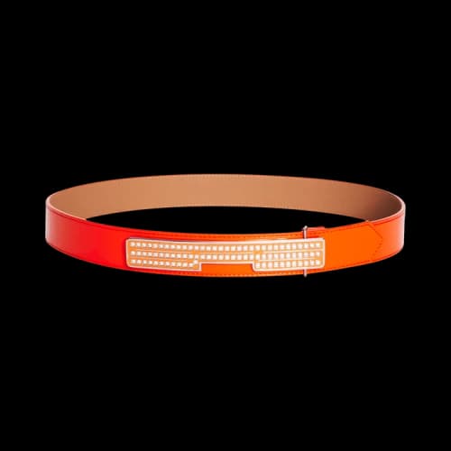 Sp5der Sp5 Logo Belt 'Orange'